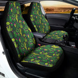 Cute Cactus Plant Pattern Print Universal Fit Car Seat Covers 102422