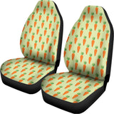 Cute Carrot Pattern Print Universal Fit Car Seat Covers 102422