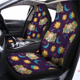 Cute Cartoon Aries Pattern Print Universal Fit Car Seat Covers 102422