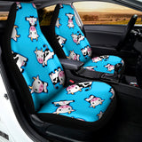 Cute Cartoon Baby Cow Pattern Print Universal Fit Car Seat Covers 102422
