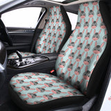 Cute Cartoon Donkey Pattern Print Universal Fit Car Seat Covers 102422
