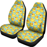 Cute Cartoon Duck Pattern Print Universal Fit Car Seat Covers 102422