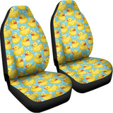 Cute Cartoon Duck Pattern Print Universal Fit Car Seat Covers 102422