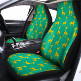 Cute Cartoon Giraffe Pattern Print Universal Fit Car Seat Covers 102422