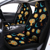 Cute Cartoon Leo Pattern Print Universal Fit Car Seat Covers 102422