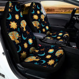 Cute Cartoon Leo Pattern Print Universal Fit Car Seat Covers 102422