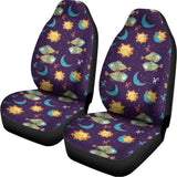 Cute Cartoon Pisces Pattern Print Universal Fit Car Seat Covers 102422