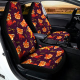Cute Cartoon Red Panda Pattern Print Universal Fit Car Seat Covers 102422