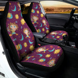 Cute Cartoon Sagittarius Pattern Print Universal Fit Car Seat Covers 102422