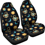 Cute Cartoon Scorpio Pattern Print Universal Fit Car Seat Covers 102422
