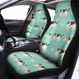 Cute Cow And Baby Cow Pattern Print Universal Fit Car Seat Covers 102422