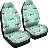 Cute Cow And Baby Cow Pattern Print Universal Fit Car Seat Covers 102422