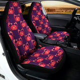 Cute Crab Pattern Print Universal Fit Car Seat Covers 102422