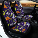 Cute Dino Halloween Pattern Print Universal Fit Car Seat Covers 102422