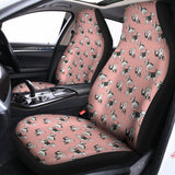 Cute French Bulldog Puppy Pattern Print Universal Fit Car Seat Covers 102422