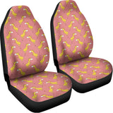 Cute Giraffe Pattern Print Universal Fit Car Seat Covers 102422