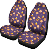 Cute Halloween Candy Pattern Print Universal Fit Car Seat Covers 102422