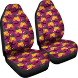 Cute Halloween Pumpkin Witch Print Universal Fit Car Seat Covers 102422
