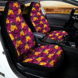 Cute Halloween Pumpkin Witch Print Universal Fit Car Seat Covers 102422