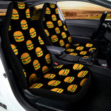 Cute Hamburger Pattern Print Universal Fit Car Seat Covers 102422