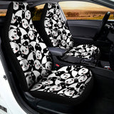 Cute Happy Panda Pattern Print Universal Fit Car Seat Covers 102422