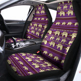 Cute Indian Tribal Elephant Print Universal Fit Car Seat Covers 102422