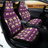 Cute Indian Tribal Elephant Print Universal Fit Car Seat Covers 102422