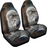 Cute Koala Print Universal Fit Car Seat Covers 102422