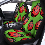 Cute Ladybug Pattern Print Universal Fit Car Seat Covers 102422