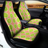 Cute Lime Pattern Print Universal Fit Car Seat Covers 102422
