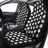 Cute Little Ghost Pattern Print Universal Fit Car Seat Covers 102422