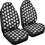 Cute Little Ghost Pattern Print Universal Fit Car Seat Covers 102422