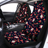 Cute Merry Christmas Pattern Print Universal Fit Car Seat Covers 102422