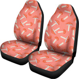 Cute Mushroom Pattern Print Universal Fit Car Seat Covers 102422
