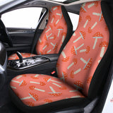 Cute Mushroom Pattern Print Universal Fit Car Seat Covers 102422