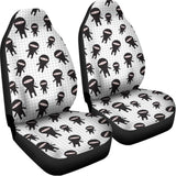 Cute Ninja Pattern Print Universal Fit Car Seat Covers 102422
