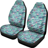 Cute Octopus Pattern Print Universal Fit Car Seat Covers 102422