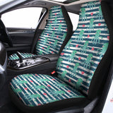 Cute Octopus Pattern Print Universal Fit Car Seat Covers 102422