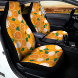 Cute Orange Fruit Pattern Print Universal Fit Car Seat Covers 102422