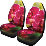 Cute Orchid Print Universal Fit Car Seat Covers 102422