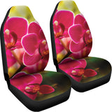 Cute Orchid Print Universal Fit Car Seat Covers 102422