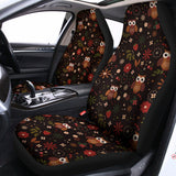 Cute Owl Print Universal Fit Car Seat Covers 102422