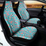 Cute Panda And Balloon Pattern Print Universal Fit Car Seat Covers 102422