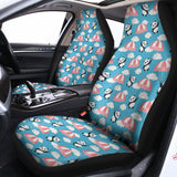 Cute Panda And Parachute Pattern Print Universal Fit Car Seat Covers 102422