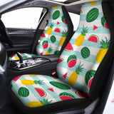 Cute Pineapple Watermelon Pattern Print Universal Fit Car Seat Covers 102422