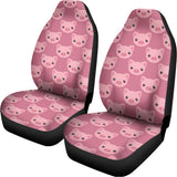 Cute Pink Pig Pattern Print Universal Fit Car Seat Covers 102422