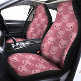 Cute Pink Pig Pattern Print Universal Fit Car Seat Covers 102422