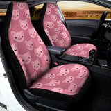 Cute Pink Pig Pattern Print Universal Fit Car Seat Covers 102422