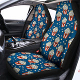 Cute Popcorn Box Pattern Print Universal Fit Car Seat Covers 102422