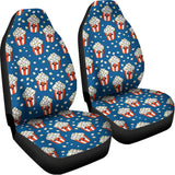 Cute Popcorn Box Pattern Print Universal Fit Car Seat Covers 102422